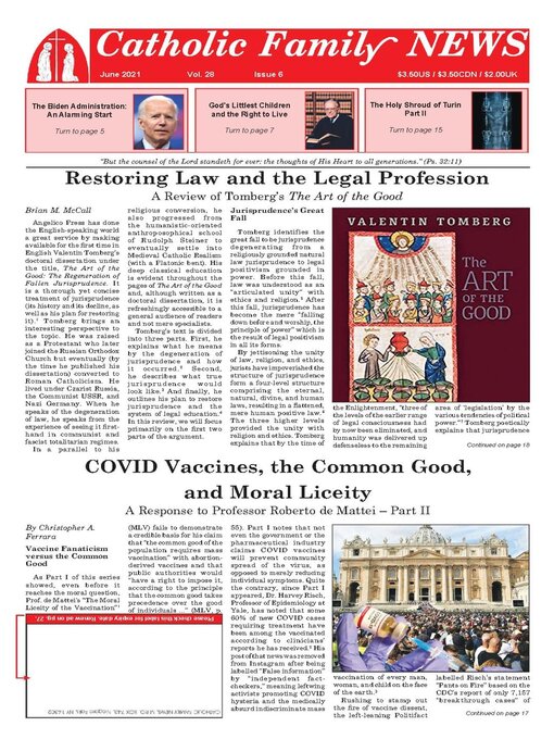 Title details for Catholic Family News by Catholic Family News - Available